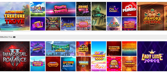 The 32Red Online Casino Game Selection in the UK