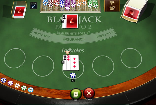 to play black jack online casino